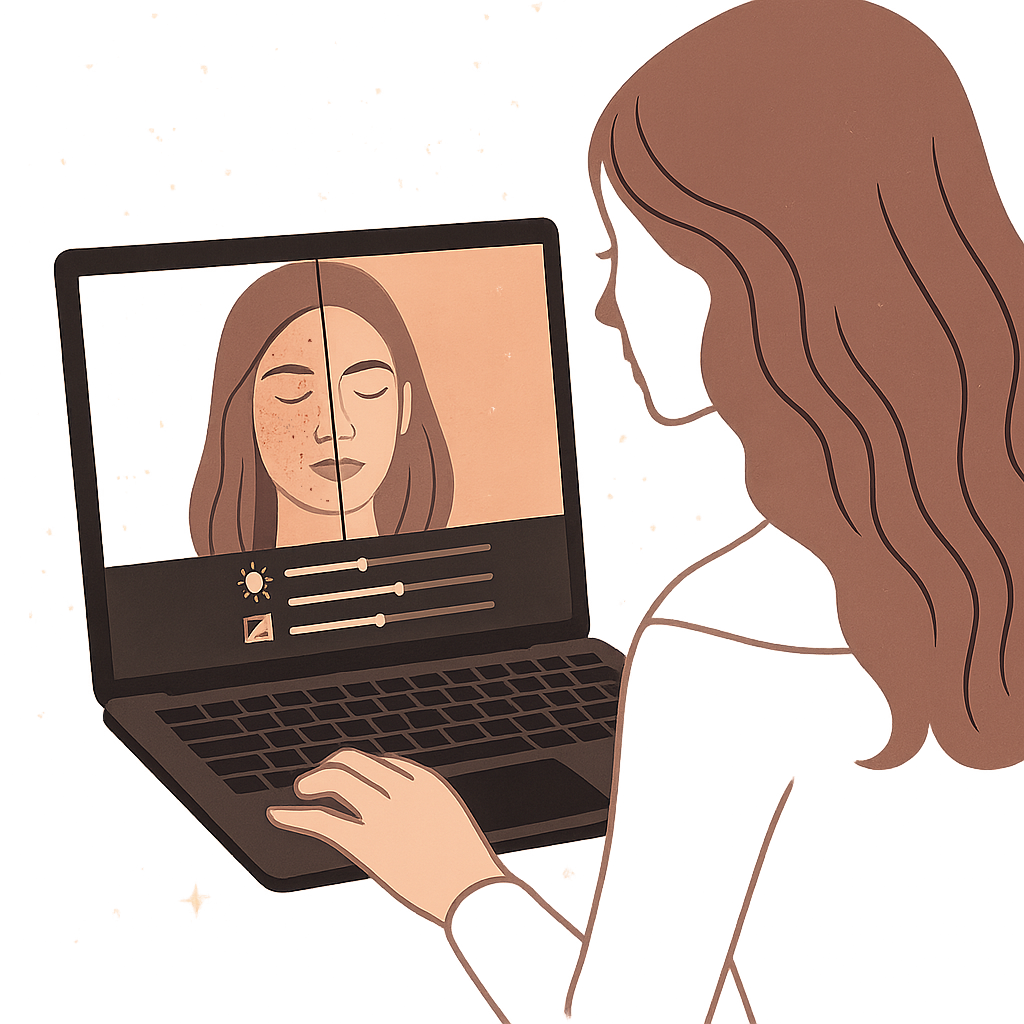 Retouche photo professionnelle avant/après – amélioration de la luminosité, nettoyage des détails et mise en valeur du sujet. Service Re-touche-moi pour sublimer vos clichés personnels.